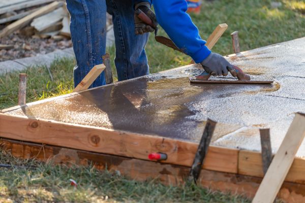 Cost of Patio Slab Construction in Orem