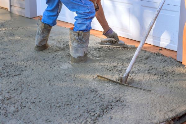 Driveway Slab Construction in Orem